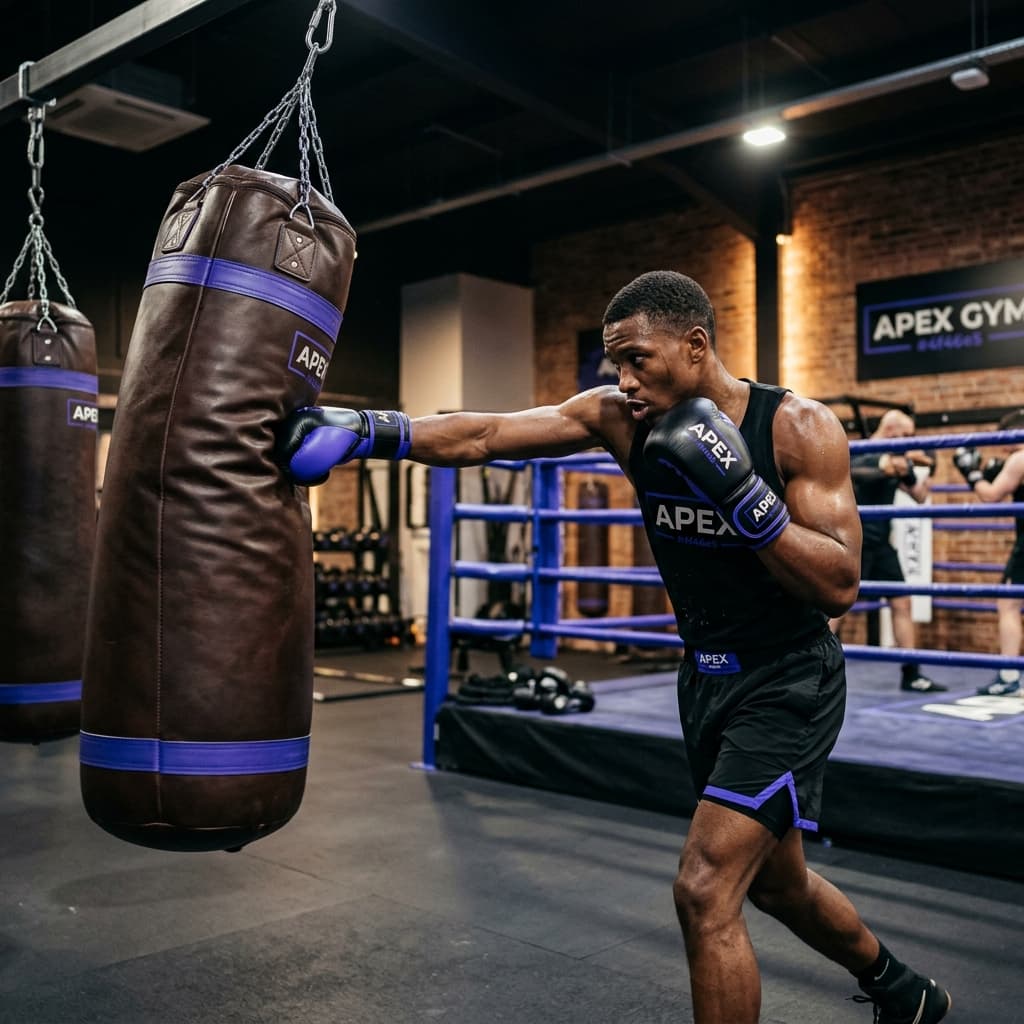 Boxing gym software owner dashboard showing MRR growth, class schedules, and daily revenue